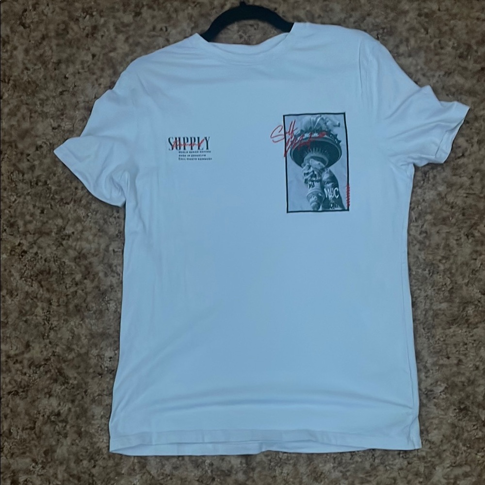 Supply & Demand White Short Sleeve Tee
